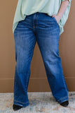 Kancan Girls Like Me Full Size Run Wide Leg Jeans