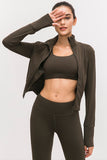 High Neck Active Jacket