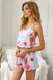 Colorblock Tie Dye Romper