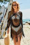 Fringe Detail Cover Up Dress